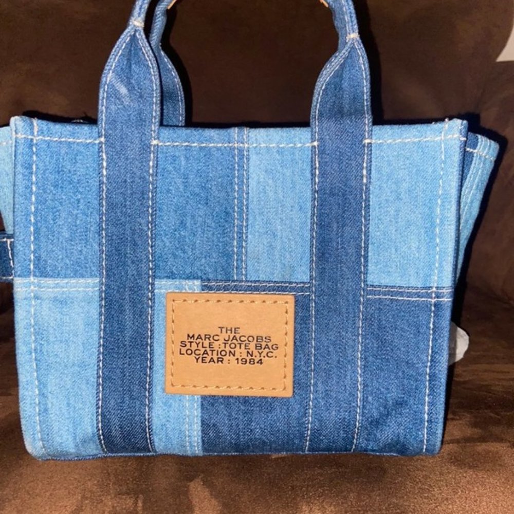 Marc Jacobs Denim The Tote Bag Mini